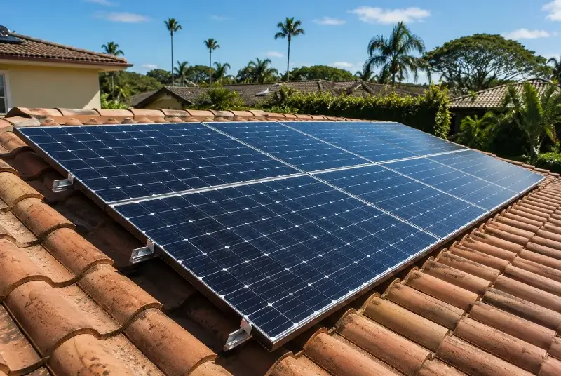 Installation de panneaux solaires à la Chapelle-Pouilloux